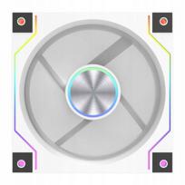 DarkFlash DM20 LINE 120mm Case Fan White