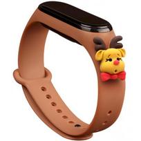 Fusion Accessories Xiaomi Mi Band 5/ 6 rudas Kalėdų elnias