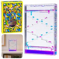 LEAN Liquid Hourglass Drops Decorative Timer Ornament Colorful Drops