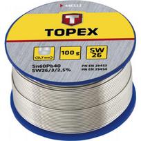 Topex Topex 60% Sn alavo lydmetalis, viela 1,5mm 100g - 44E532