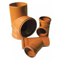 Magnaplast Magnaplast 45° išorinės kanalizacijos trišakis KGFA 200mm (20390)