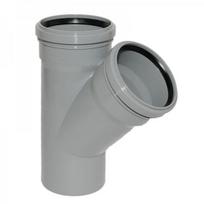 Magnaplast Magnaplast vidinės kanalizacijos trišakis 45° HETA 110mm (11580)