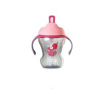 TOMMEE TIPPEE Tommee Tippee Kubek ze słomką Girl 230ml różowy (TT0321)