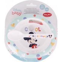 Mickey Mouse Mickey Mouse - Zestaw do mikrofali (miska z łyżeczką) (Cool)