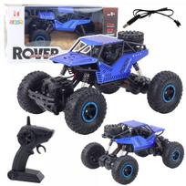 LEAN Toys RC Off-Road Car Remote Controlled Blue 2.4G 1:18
