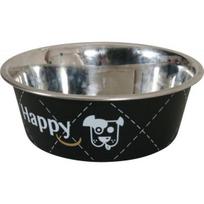 ZOLUX Zolux Miska Inox Happy 0,4 l - czarna
