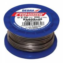 Dedra Dedra Lydmetalis su fliusu Pb60Sn40 2mm 200g ant ritės - 31L42020