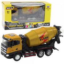 HUINA Concrete Mixer Construction Vehicle Metal Huina Khaki 1:50