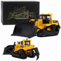 HUINA Bulldozer Bulldozer Excavator Huina Metal Construction Model 1:50