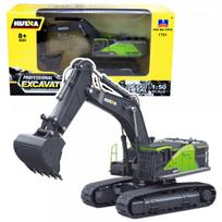 HUINA Huina Metal Crawler Excavator Green 1:50