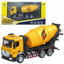 HUINA Concrete Mixer Construction Vehicle Metal Huina Yellow 1:50