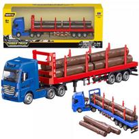 HUINA Truck Timber Transport Metal Huina 1:50 Red