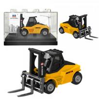 HUINA Forklift Metal Collectible Model Huina Yellow 1:80
