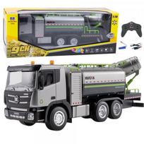 HUINA RC Water Spray Tank Truck Remote Control Huina 1:18