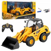 HUINA Backhoe Loader Bulldozer Remote Control RC Huina 1:24