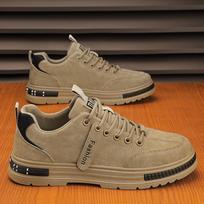 Spring Men's Shoes New Breathable Labor Insurance Shoes Men's Construction Site Work Trend Versatile Non-slip Sports Board Shoes Dad Shoes 39