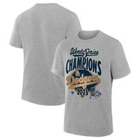 Los Angeles Dodger Gray 2025 World Series Champions T-Shirt Reprint Unisex T-Shirt S