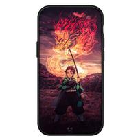 for Samsung Galaxy S25 S24 S23 S22 Ultra FE Plus A37 A57 A56 A55 A06 A16 A15 A36 A26 A35 A05 A25 A54 A34 Phone Case Kochou Shinobu Demon Slayer Cover for Samsung Galaxy S20 Ultra rausvai ruda