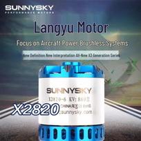 SUNNYSKY X2820 Fixed-Wing 3D Drone Brushless Motor (CN version)