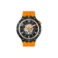 SWATCH Men 47mm Black Watch SB03G107 SB03G107 Black Dial black