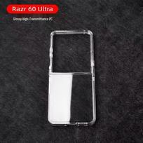 Motorola Moto Razr 60 Ultra Transparent PC Anti-Drop Protective Case Moto Razr 60