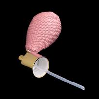 Vintage Refillable Glass Perfume Bottle Spray Atomizer Pump with Tube 18mm for Woman Gift rožinė