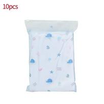 10pcs Travel Ziplock Storage Bag for Clothes Waterproof Packaging Bag Underwear Organzier Shoes Zipper Pouch Closet Organizer S 20x28cm white