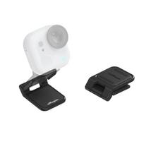 Insta360 GO Ultra magnetinis lengvas spaustukas AMagisn laikiklis 180 laipsnių reguliuojamas kampas lanksčiam POV filmavimui juoda