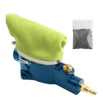 Aluminum Pneumatic Spark Plug Cleaner Sandblaster for Carbon Deposit Cleaning, Universal Sand Blasting Sparks Plugs Cleaners Automotive Tools mėlyna