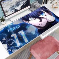 Anime B-blue L-lock Mousepad hd Printing Computer Gamers Locking Edge Non-slip Mouse Pad XXL90x40cm Keyboard PC Desk Pad 30cmx60cm(11.8x23.6inch)