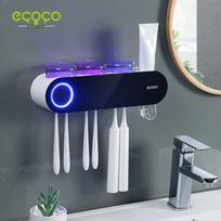 ecoco Išmanus UV dantų šepetėlio sterilizatorius ir laikiklis black