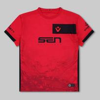 Valorant Sentinels Esports Žaidimų Uniforma Treniruočių trumpomis rankovėmis Marškinėliai Berniukams Apvalia iškirpte Palaidinė Bėgimo Viršūnės TENZ Turnyro Marškinėliai S