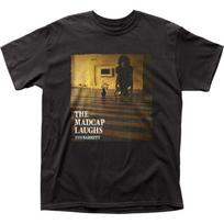 Syd Barrett Madcap Laughs Unisex T-Shirt Music Classic Concert Rock Band Tee Black Graphic Tee S brown