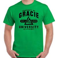 JIU JITSU BRAZILIAN Gracie University MMA Gym Training Mixed Martial Art Tshirt Woman Man Summer Casual Cotton Graphic T Shirts S