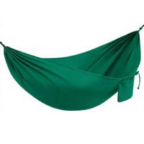 Portable Hanging Hammocks Anti-rollover Camping Hammock with Colorful Bed Storage Bag Single Person for Travel Beach Outside žalia
