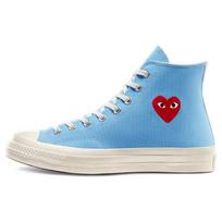 Chuck 70 Comme des Garcons Play x Chuck 70 Converse High 'Bright Blue' 168300C 35 gray