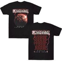 Scorpions 2026 Homecoming Tour Heavy Metal Cotton Crew Neck Short Sleeve Fashion Comfortable Women And Men T-Shirt XL brown