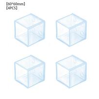 4pcs/set Table Foot Cap Rubber Chair Leg Protector Square Furniture Floor square 30*30mm