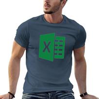 Excel T-Shirt cotton t shirts high quality man t shirts graphic t shirts designer T-Shirt S