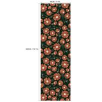 Nulupkite ir priklijuokite gėlių tapetai Boho namų baldų spintelės lipdukas prašmatnus lipnus kontaktinis popierius 3mx45cm beige