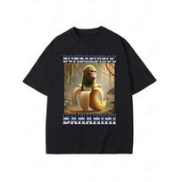 Chimpanzini Bananini T Shirt Funny Italian Brainrot Womes T-shirts Summer Soft Y2k Streetwears P78 S įvairiaspalvis