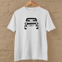 ESCORT MK1 T-SHIRT (Sport Cortina Fiesta one MKI Mexico RS 2000 Lotus Capri GT) Unisex T-Shirt S gray