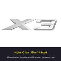 BMW Sport Side Fender & Rear Emblem for 1, 3, 5, 7 Series and X3, X5, M3, M5 Models Standard