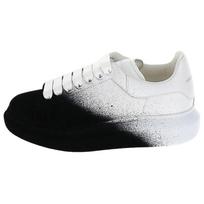Alexander McQueen Oversized sportbačiai 'White Black Velvet Spray' Moteriški 586388WHWM19034 35 white