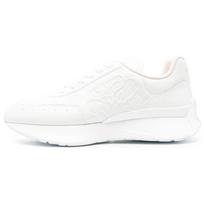 Alexander McQueen Sprint Runner White White Women's 687995WIC949000 38.5 white