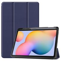 For Samsung Tab S6 Lite P610 P615 Case TPU Soft Cover with S Pen Slot Protective Shell S6 Lite P610/P615 beige