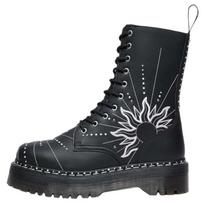 Dr. Martens Jadon serijos Hi Solar Flare odiniai universalūs vintažiniai batai Unisex batai juodi 41810001 36