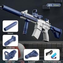 Electric Water Guns  for Adults, High Pressure, Automatic, Absorb Water, Summer Toys for Beach and Pool, Gift for Kids gray