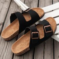 Men's Fashionable Slippers for Man Women Home Outdoor Waterproof Non-Slip Slip-On Versatile Romen Sandals Shoes Size39-46 39