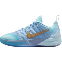 Nike Sabrina 3 Neslystantys žemi vaikų krepšinio bateliai Mėlyni Balti Vaikams IB3088-400 40 balta